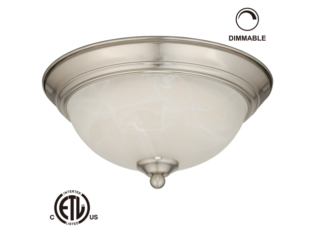 12w 11 Inch Dimmable Led Flush Mount Ceiling Light 50w Equivalent 3000k Warm White Led Ceiling Light Fixtures 800lm Etl Listed Led Surface Mount