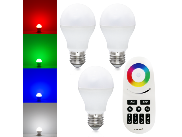 Wifi Compatible Rgb White Color Changing Led Smart Bulb Kit 3pcs Wifi Compatible Rgb White Color Changing Led Smart Bulb Kit 3pcs Ac86v 264v