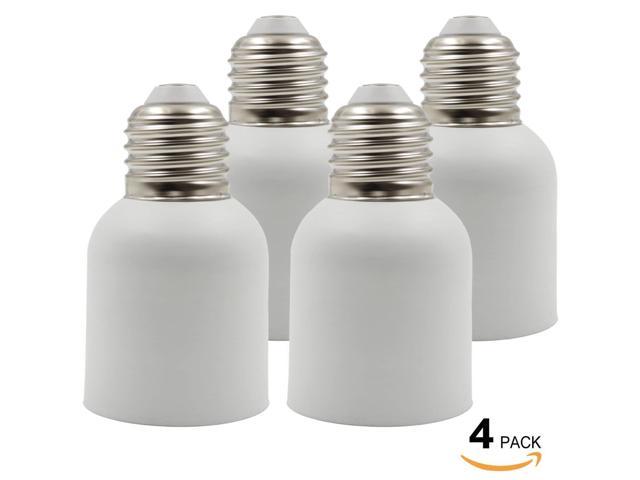 E40 to e27 LED Halogen Light Lamp Bulbs Socket Adapter Converter 