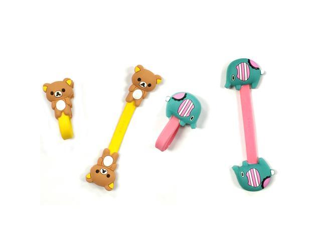 Set of 6 Wrapables Earphone Cord Wrap Cord Organizer