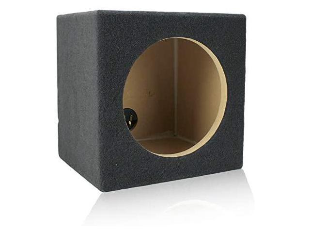 Mdf Sub Woofer Enclosure Box Black For Single Jl Audio W6v3 Car Subwoofer Premium Mdf Construction Made In U S A 10 W6v3 Sealed Newegg Com