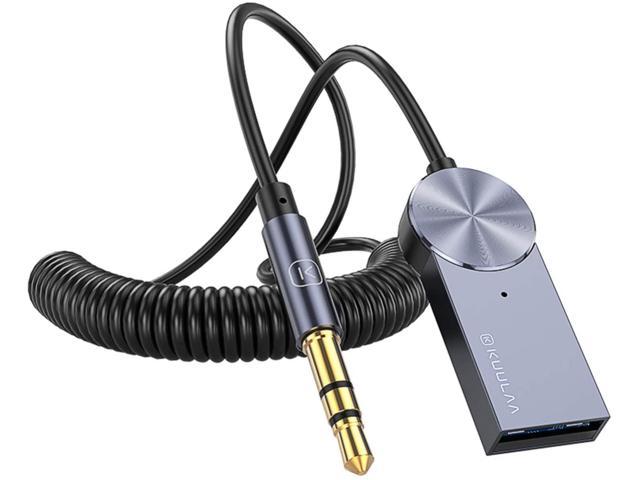 Bluetooth 4.0 Wireless Music Receiver 3.5mm Adapter Handsfree Car AUX Speaker 