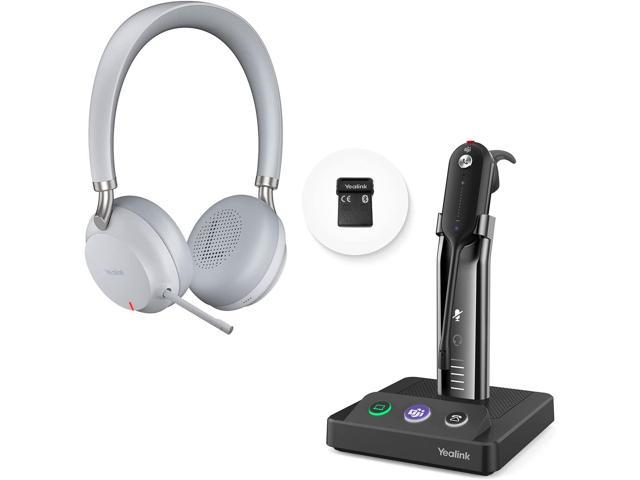 Yealink BH72-Lite Dual Gray & WH63 Bundle Bluetooth Wireless Headset with Microphone for Computer Laptop Teams Zoom Certified Office Telephone VoIP Phones SIP Phone - Newegg.com