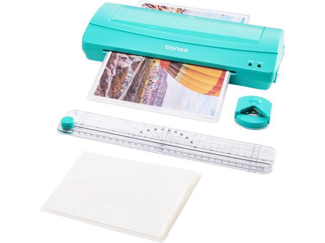 Quick Warm-Up Lamination Machine for Home Office School Commercial Business & Industries Use Hot & Cold Roll Laminator Machine Laminating Machine Rollers System for A3 A4 Paper Document Photo 
