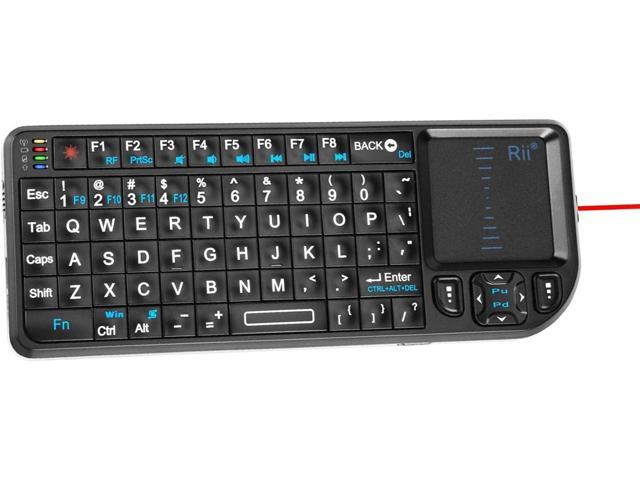 Rii Mini Bluetooth Keyboard with Mouse and Laser Pointer