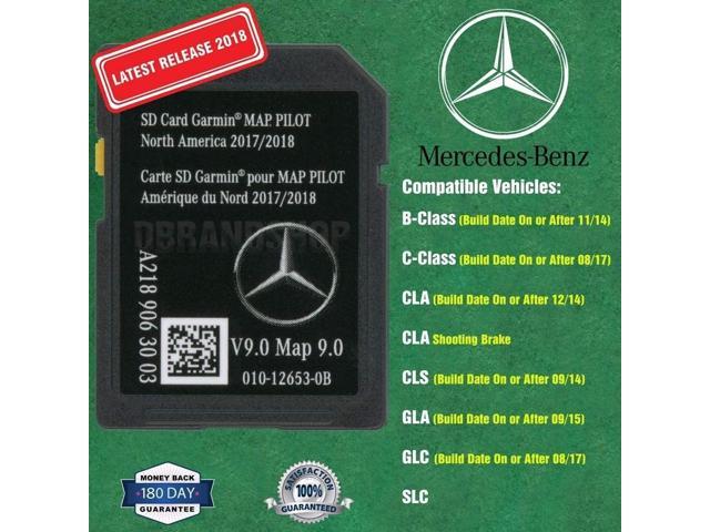 SD Card Garmin Map Pilot Mercedes-Benz Navigation Part A2189063003 