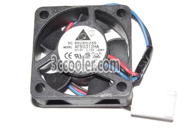 Ventilateur Delta AFB0312HA - 30x30x10mm - 12V, 3 Broches, 2300 RPM - Refroidissement PC Ou électronique