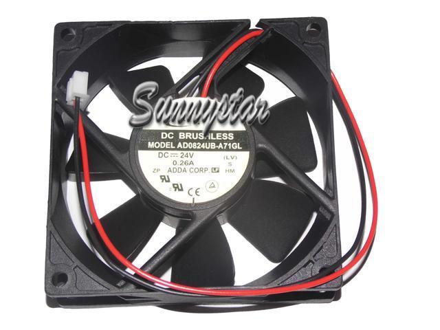 for ADDA 8025 8cm 12V Ball Silent Cooling Fan AD0812MB-A76GL Chassis Fan 