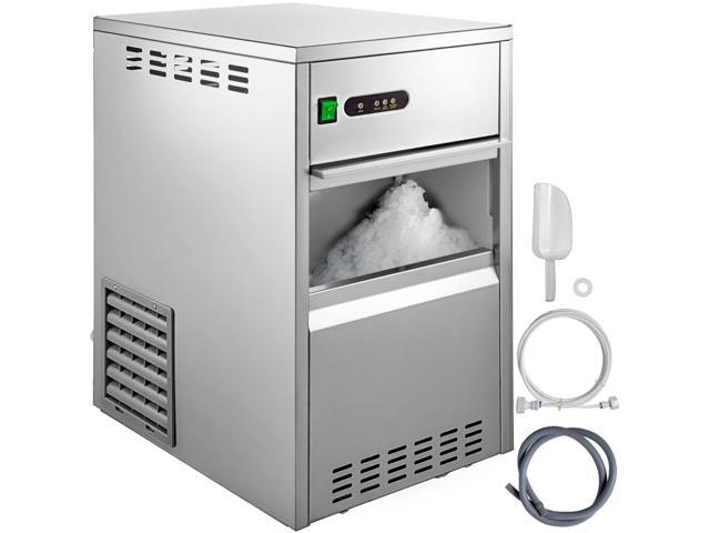 55Lbs/Day Snow Flake Ice Maker Machine Freestand Crusher ETL Countertop/ 