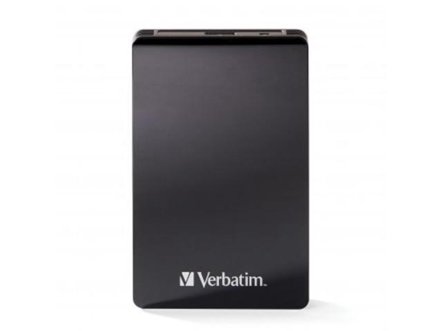 Black Verbatim 256GB Vx460 External SSD USB 3.1 Gen 1 