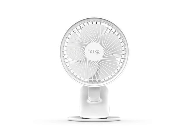 Cyclone Rechargeable LED Clip Fan - GekoGear