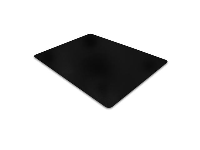 48" x 60" Advantagemat Black Vinyl Rectangular Chair Mat for Hard Floor 