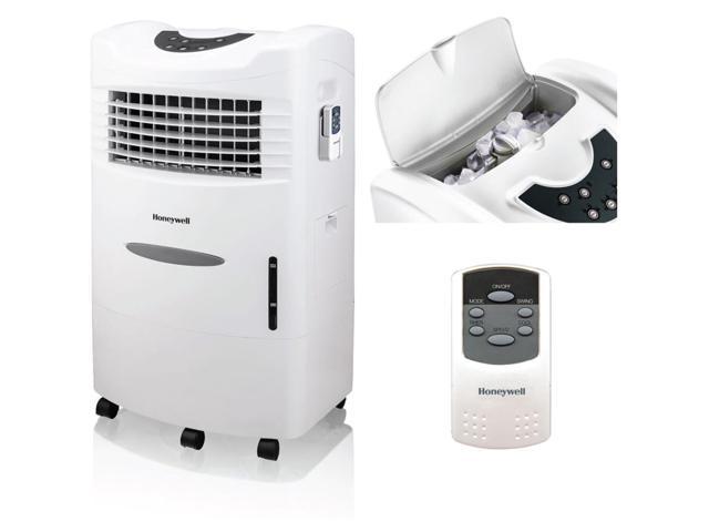 Photo 1 of 470 CFM Indoor Evaporative Air Cooler (Swamp Cooler) with Remote Control in White