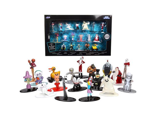 Tim Burton's "The Nightmare Before Christmas" Set of 18 Diecast Figurines "Nano Metalfigs" Series by Jada