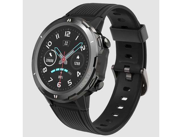 Photo 1 of (charger not included) LETSCOM Smart Watch, Fitness Tracker with Heart Rate Monitor, IP68 Waterproof Smartwatch 1.3" 