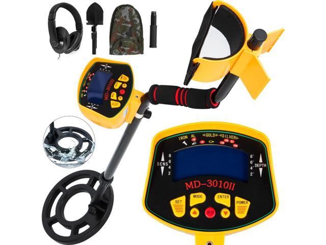Details about   Ground Waterproof Metal Detector Gold Finder LCD Display Shovel Search Coil-2021 