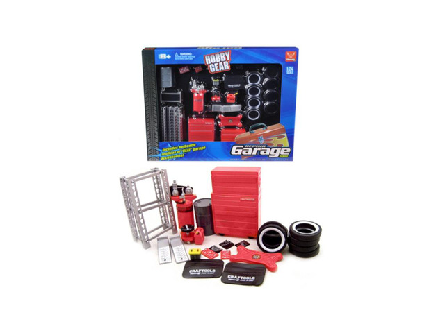 Hobby Gear Landscaping Set Series 1 – 1/24 Scale For Diecast Model Cars & Dioramas