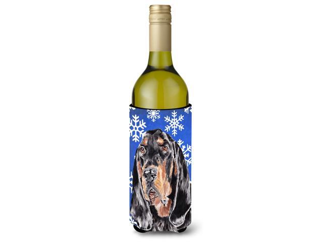 Coonhound Blue Snowflake Winter Wine Bottle Beverage Insulator Beverage Insulator Hugger - Newegg.ca Coonhound Blue Snowflake... 