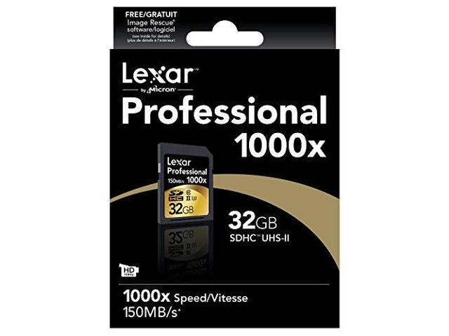 Lexar Professional 1000x 32gb Secure Digital High-capacity (sdhc) Flash 