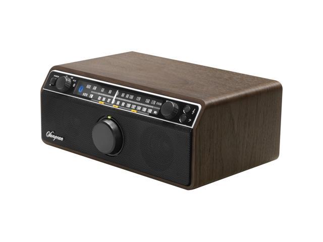 Sangean - WR-12 - Sangean WR-12 AM / FM / AUX-In / Analog Wooden