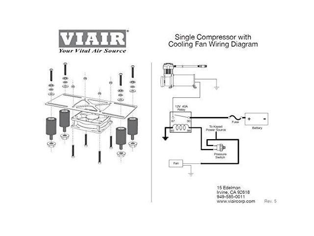 Ip68 Cooling Fan With Vibration Isolator Kit W Mounting Hardware Bracket L 12v Ce Newegg Com Mounting Hardware Bracket L 12v Ce, Viair 444c Wiring Diagram