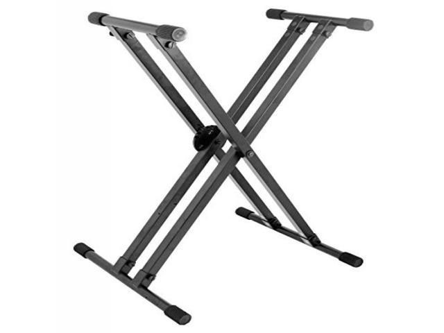 Photo 1 of On Stage KS8291 Lok-Tight Pro Double X-Style Keyboard Stand 29984