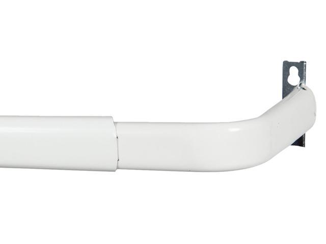 Sng Rod Wht 48 84 By Kenney Manufacturing Company Newegg Com
