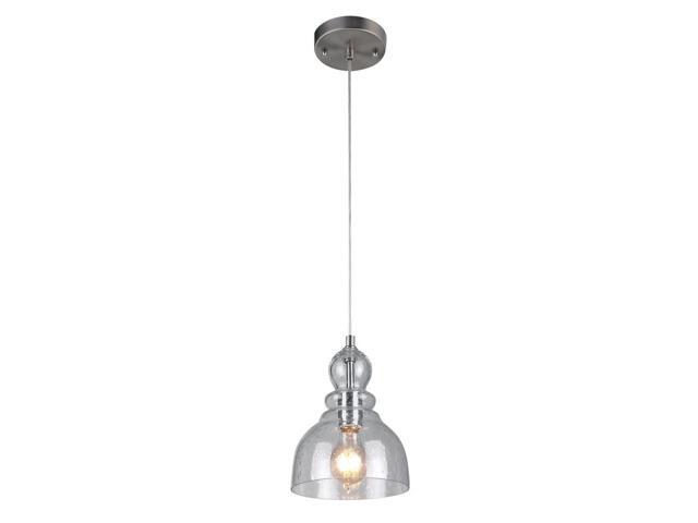 Westinghouse 61007 1 Light Brushed Nickel With Handn Clear Seeded Gl Fixture 1lt Mini Pend Bn Newegg Westinghouse 61007 1 Light Brushed Nickel With Handn Clear Seeded Gl Fixture 1lt Mini Pend Bn Newegg