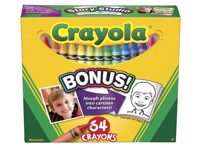 Binney & Smith 52064D Classic Color Pack Crayons Wax 64 Colors per Box 
