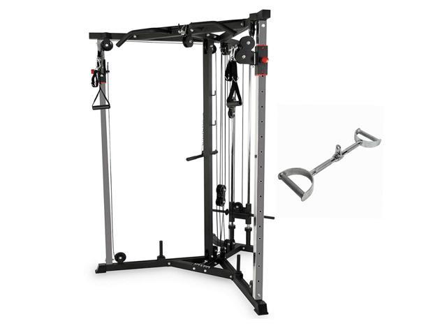 Multiple Options Available Valor Fitness MB LAT Pull Bar Accessories with Rotating Swivels for Cable Machines