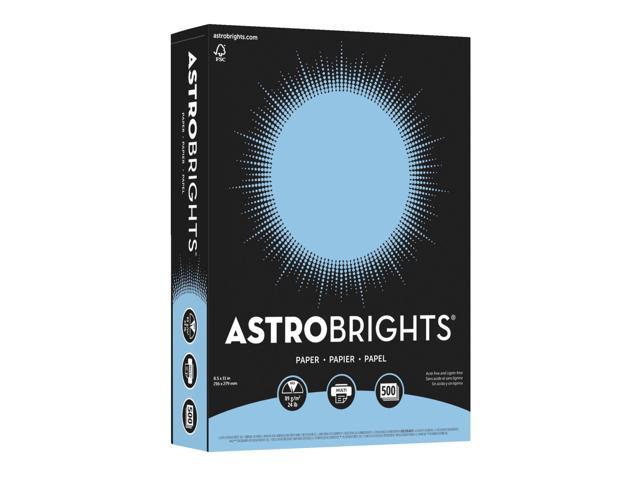 Photo 1 of Astrobrights Acid-Free Copy Paper, 8-1/2 X 11 in, 24 lb, Lunar Blue, Pack of 500