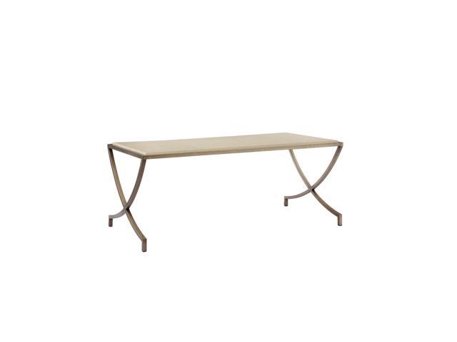 Marble Coffee Table With Metal X Style Curved Legs Gold And Beige Newegg Marble Coffee Table With Metal X Style Curved Legs Gold And Beige Newegg