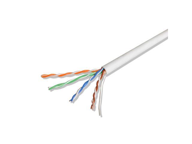 Cat5e 1000FT UTP Solid White Network Ethernet Cable Bulk LAN Cat5e 1000FT UTP Solid White Network Ethernet Cable Bulk LAN