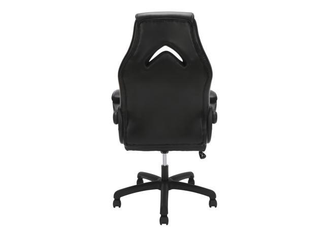 OFM ESS-3086-BLK Leather Gaming Chair Black for sale online 