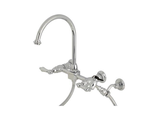8 inch wall mount kitchen faucet