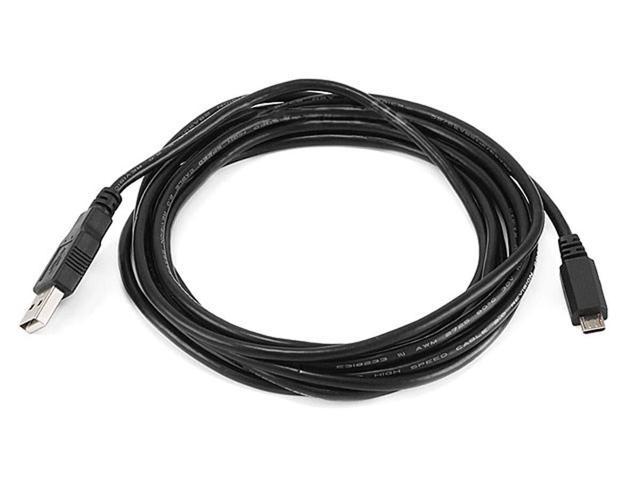 Monoprice USB Type-A To Micro Type-B 2.0 Cable - 5-Pin, 28/28AWG, Black ...