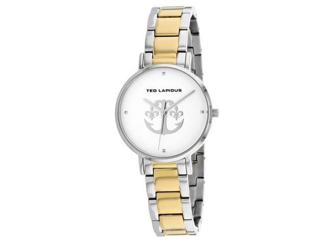 Ted Lapidus Womens Classic Watch Quartz Mineral Crystal A0742bapx 8544