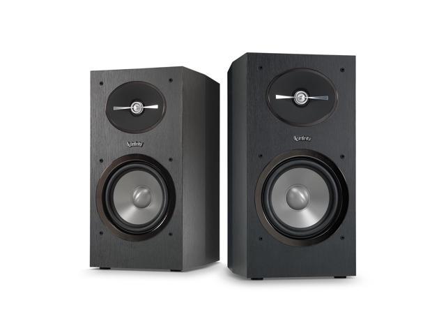 Infinity R162bk 2 Way 6 5 In Bookshelf Loudspeakers 2 Speakers Newegg Com