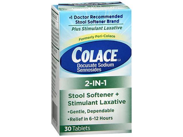 Colace 2-in-1 Tablets - 30 ct