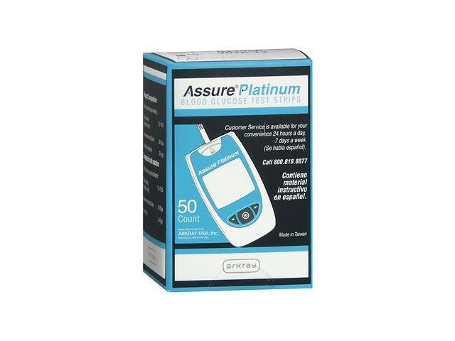 assure platinum blood glucose test strips