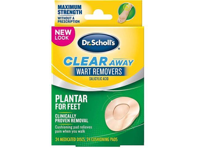 Photo 1 of Dr. Scholl's Clear Away Wart Remover Pads Plantar for Feet - 24 ct