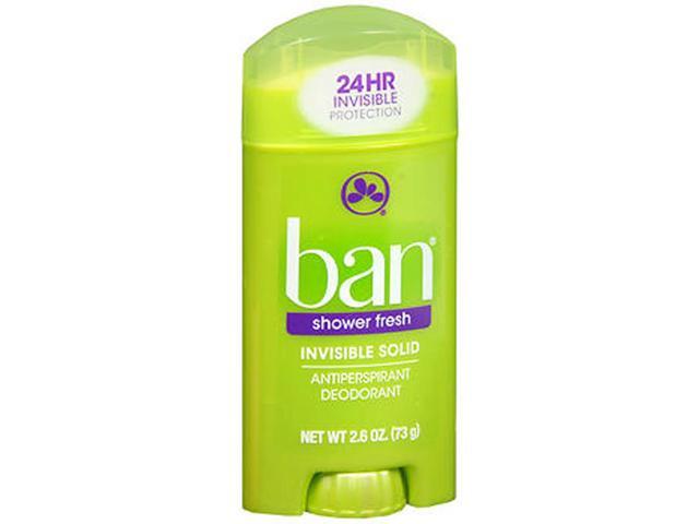 Ban Shower Fresh Invisible Solid Deodorant 2 6 Oz Newegg Com Ban Shower Fresh Invisible Solid Deodorant 2 6 Oz