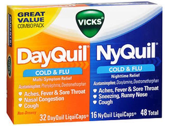 Nyquil Liquicaps Dosage Chart