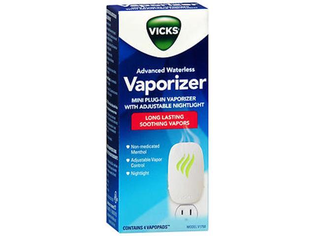 Vicks advanced soothing vapors Mini waterless vaporizer with nightlight (328785117509)