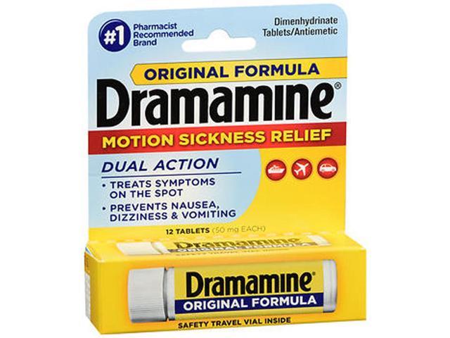 Dramamine Original Formula - 12 ct