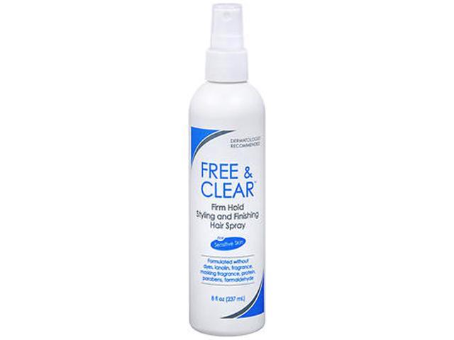 Free Clear Styling Finishing Hair Spray Firm Hold - 8 oz - Newegg.com.