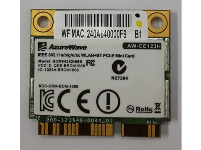 azurewave bcm94352hmb driver