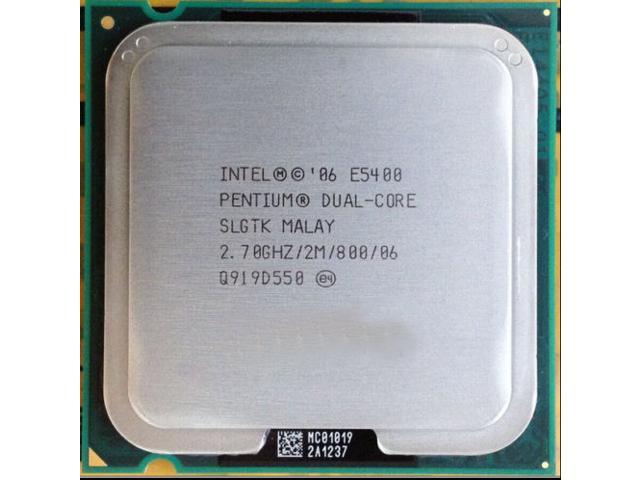 Intel Pentium Dual Core E5400