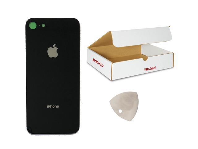 Black Space Gray Back Glass Battery Door Housing Cover Replacement