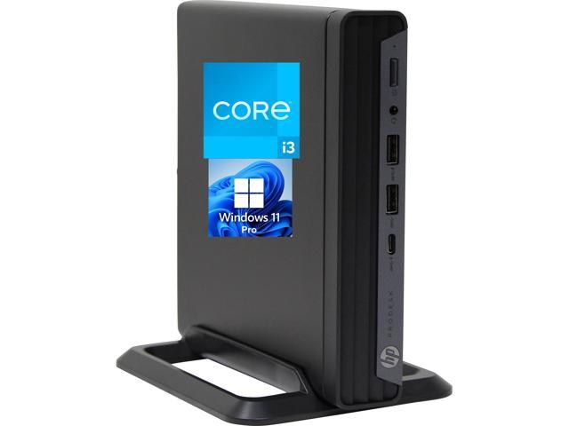 HP ProDesk 600 G6 Mini Desktop Computer, Intel i3-10100T, 32GB RAM, 1TB  NVMe SSD, Display Port, HDMI, USB C 3.2 (10Gbps), USB Wi-Fi- Bluetooth,